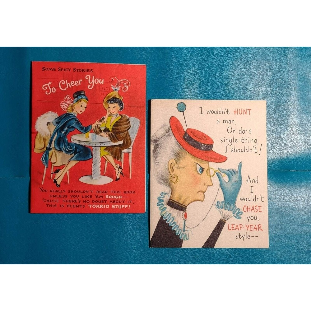 Vintage Hallmark Humorous Funny Greeting Card Unused